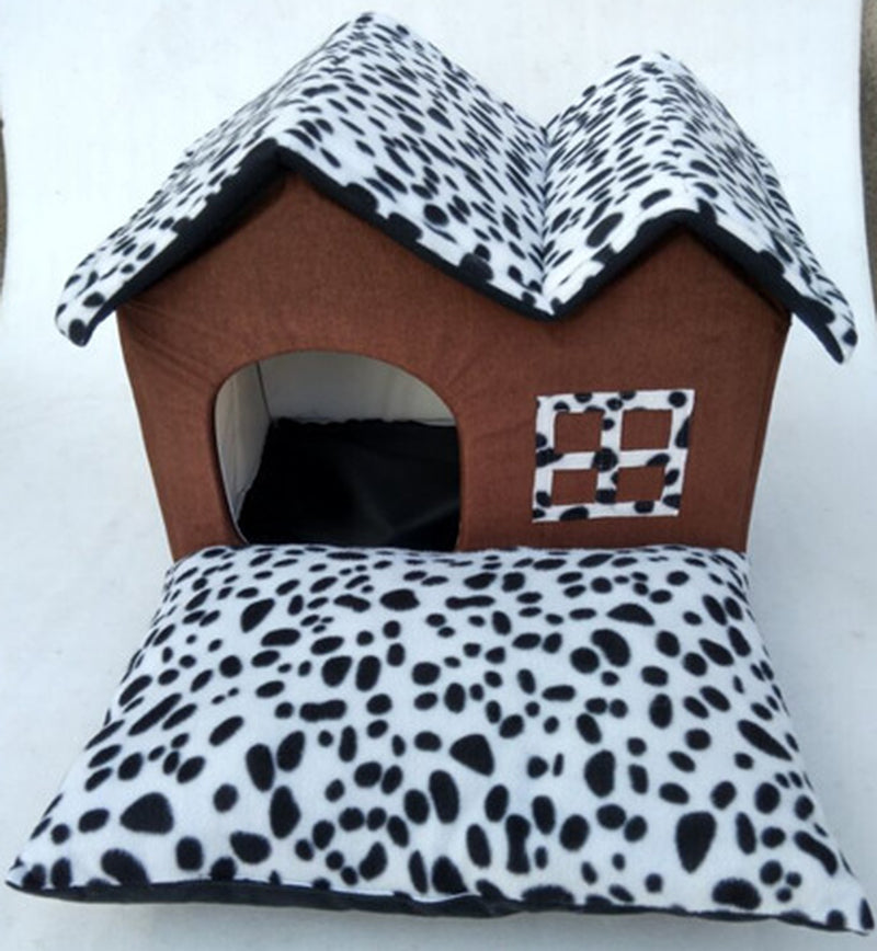 Pet Supplies Winter Pet Kennel Double Roof Dog House