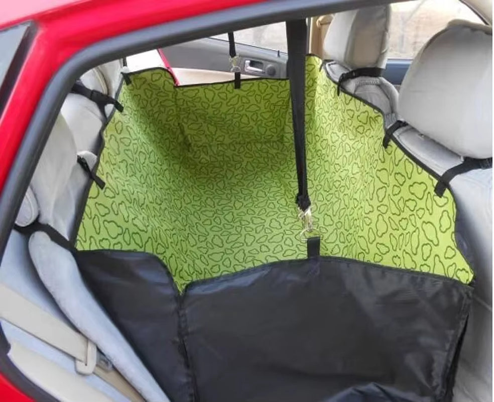 Brandnew Oxford Fabric Car Seat Cover Water-Proof Pet Car Seat Cover Dog Cat Puppy Seat Mat Blanket Blue Red Black