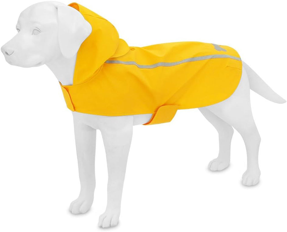 - Voyager Waterproof Dogs Rain Poncho, Yellow, Medium, "Chest: 19"" ~ 25""" (253-YW-M)