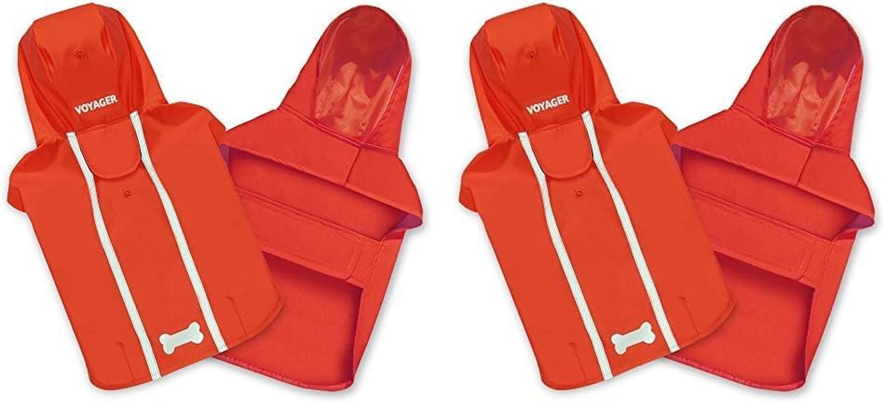 - Voyager Waterproof Dogs Rain Poncho, Yellow, Medium, "Chest: 19"" ~ 25""" (253-YW-M)