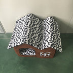Pet Supplies Winter Pet Kennel Double Roof Dog House
