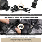 Pet Sling Carrier for Small Dogs Cats,Breathable Mesh Travelling Hand Free Puppy Backpack with Pouch and Adjustable Strap Carrier