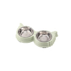 Pet Cute Plastic Food Water Bowls for Cats Dog Dishes Feeder and Drinker Eating Bowls Things Home Items Pet Supplies